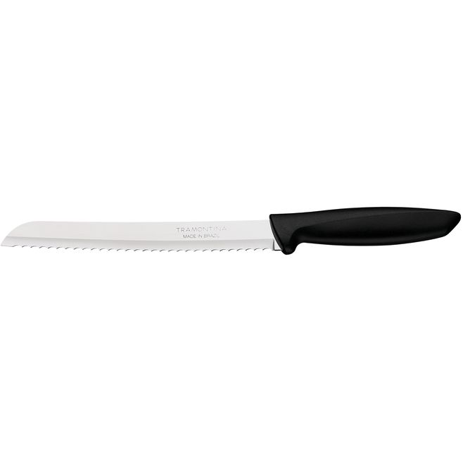 Нож для хлеба Tramontina Plenus black 203 мм (23422/108) - фото 2