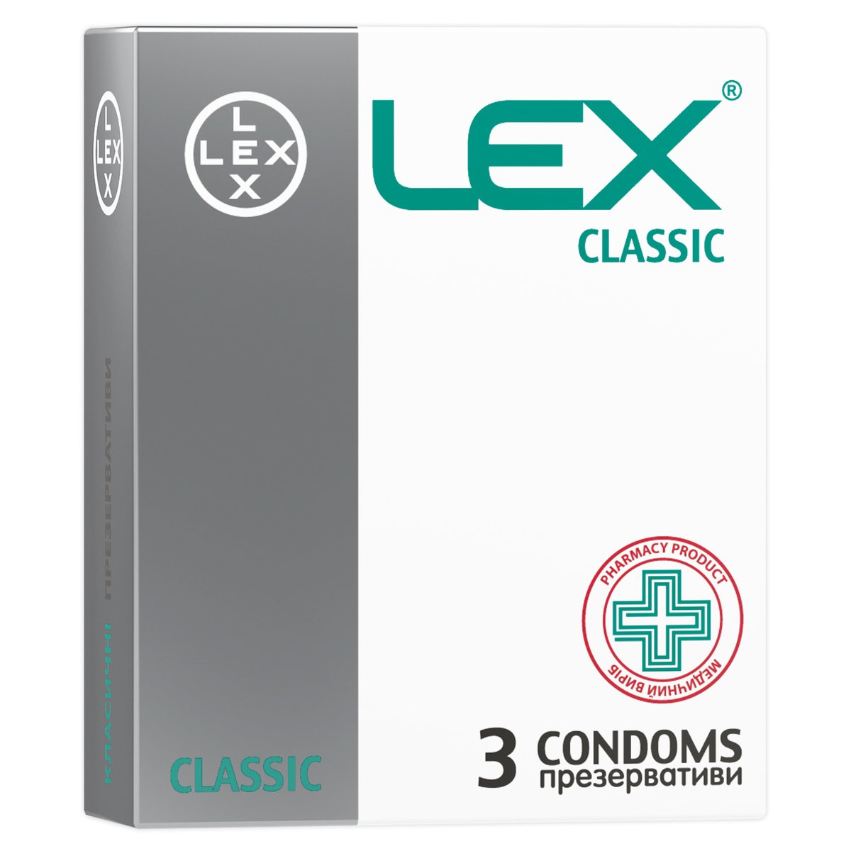 Презервативы Lex Classic классические, 3 шт. (LEX/Classic/3) - фото 1
