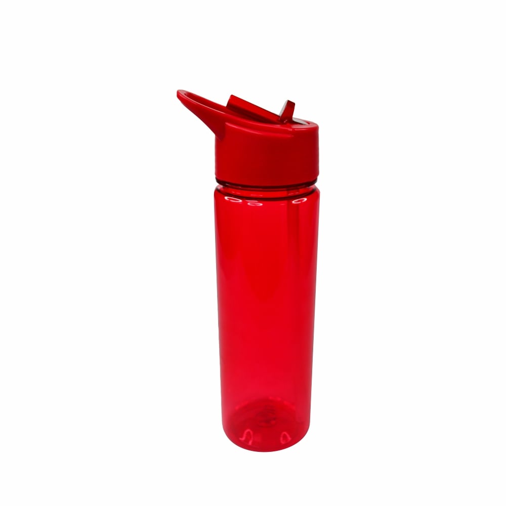 Бутылка для воды Bergamo Glassy, 660 мл, красная (20224wb-02) - фото 4