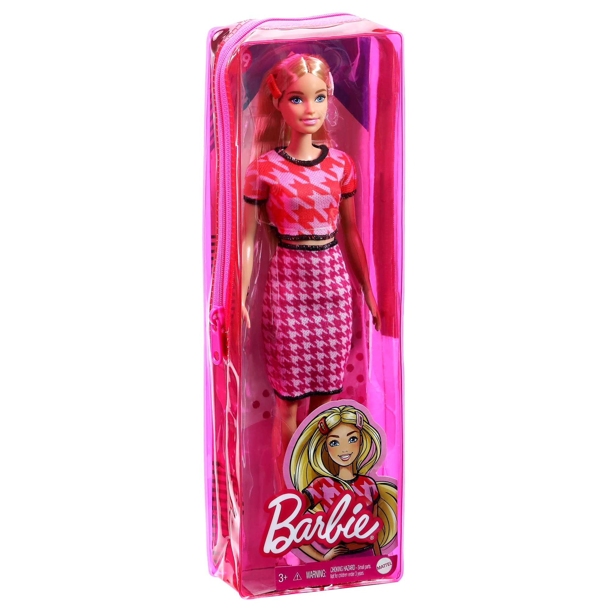 Кукла Barbie Модница в костюме в ломаную клетку (GRB59) - фото 4