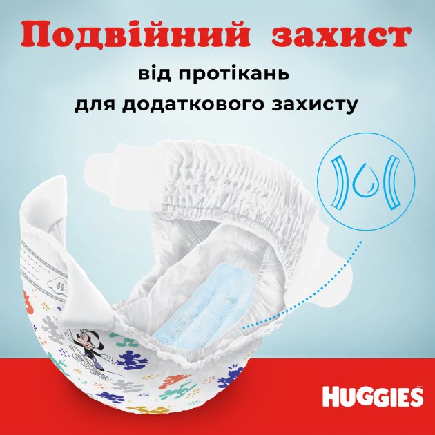 Набір підгузків для дівчаток Huggies Ultra Comfort 4 (8-14 кг), 132 шт. (2 уп. по 66 шт.) - фото 4
