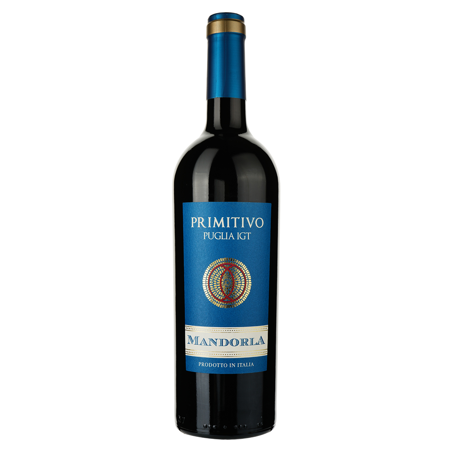 Вино Barone Montalto Primitivo Mandorla Puglia IGТ, красное, сухое, 0,75 л - фото 1
