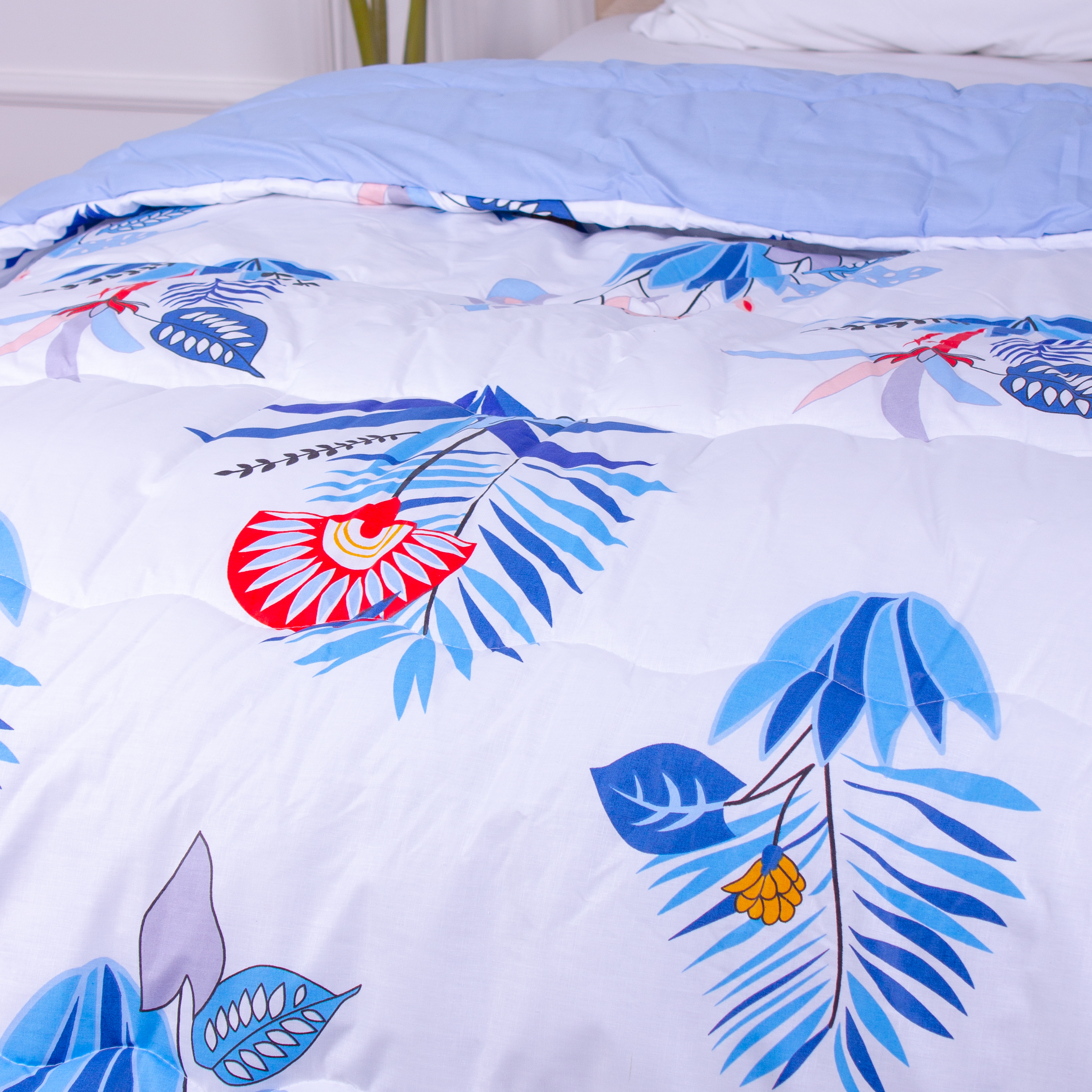 Набор шерстяной MirSon №5117 Сolor Fun Line Paradise Зимний: одеяло, 205х140 см + подушка, 70х50 см, 2 шт. (2200006072294) - фото 10