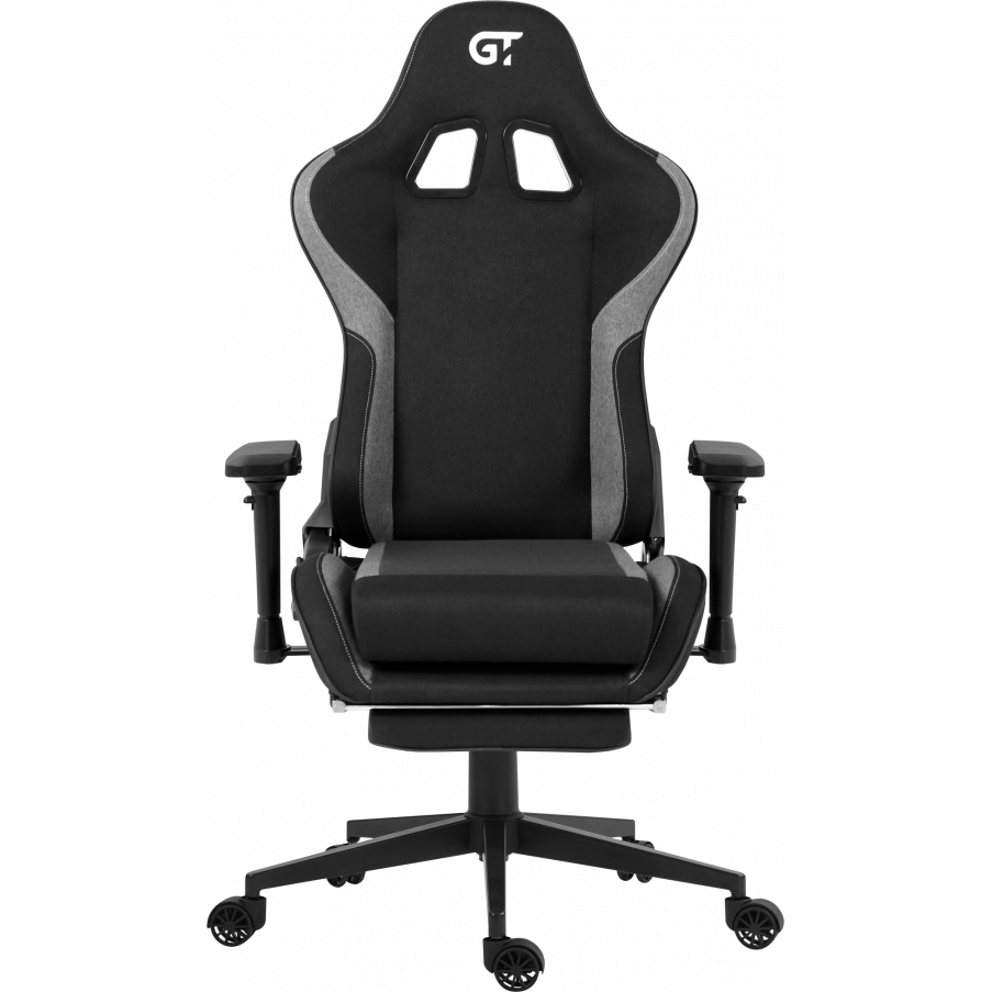 Геймерське крісло GT Racer X-2308 Fabric Blac)/Gray (X-2308 Fabric Black/Gray) - фото 2