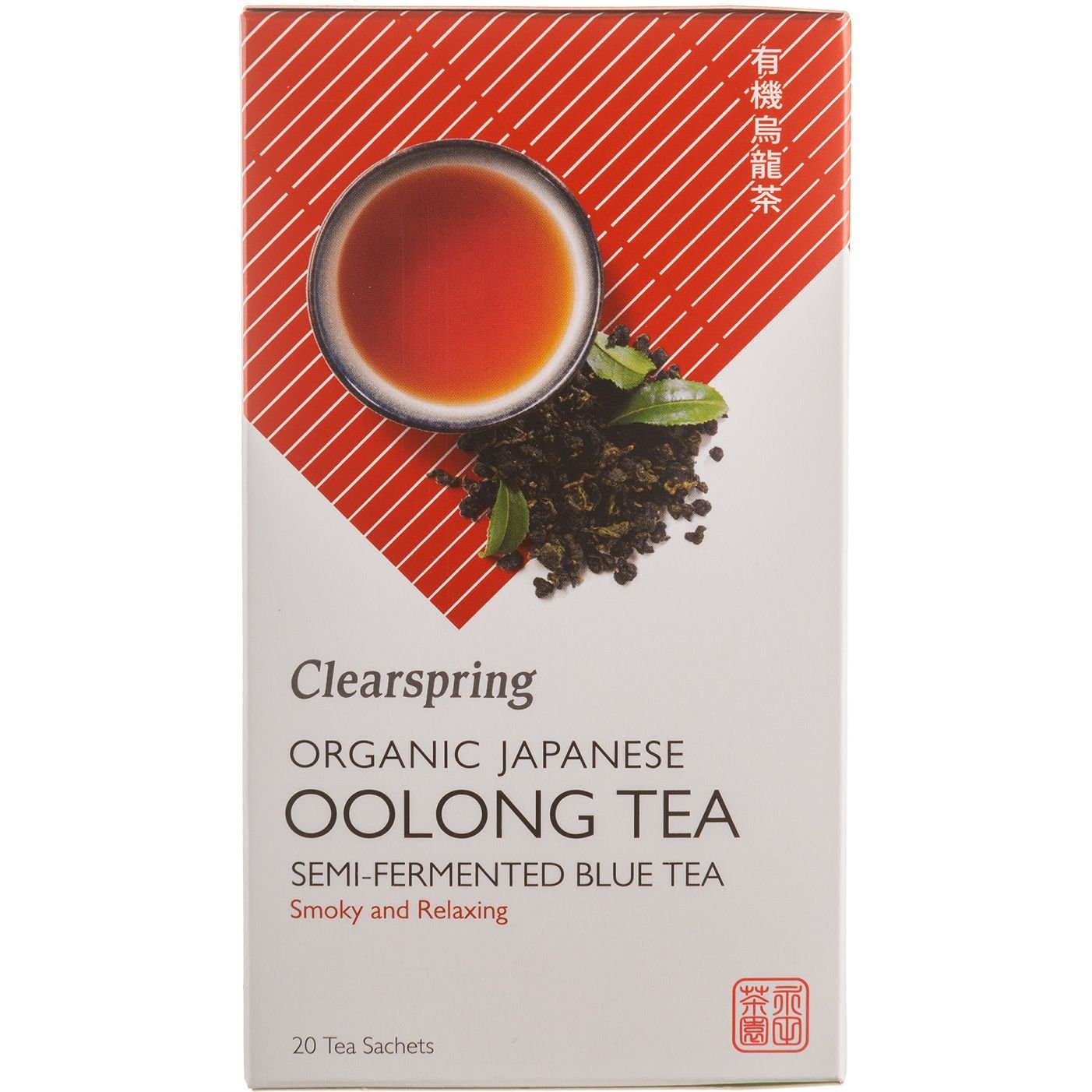 Чай зеленый Clearspring Oolong органический 36 г (20 шт. х 1.8 г) - фото 1