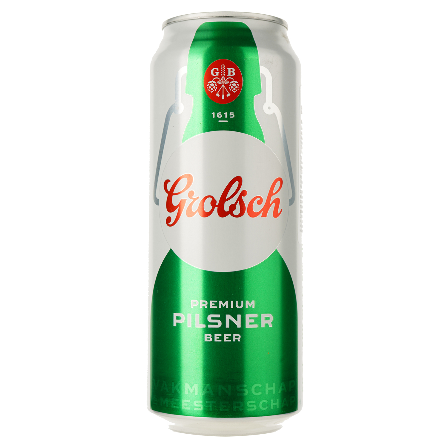 Пиво Grolsch светлое 5% 0.5 л ж/б - фото 1
