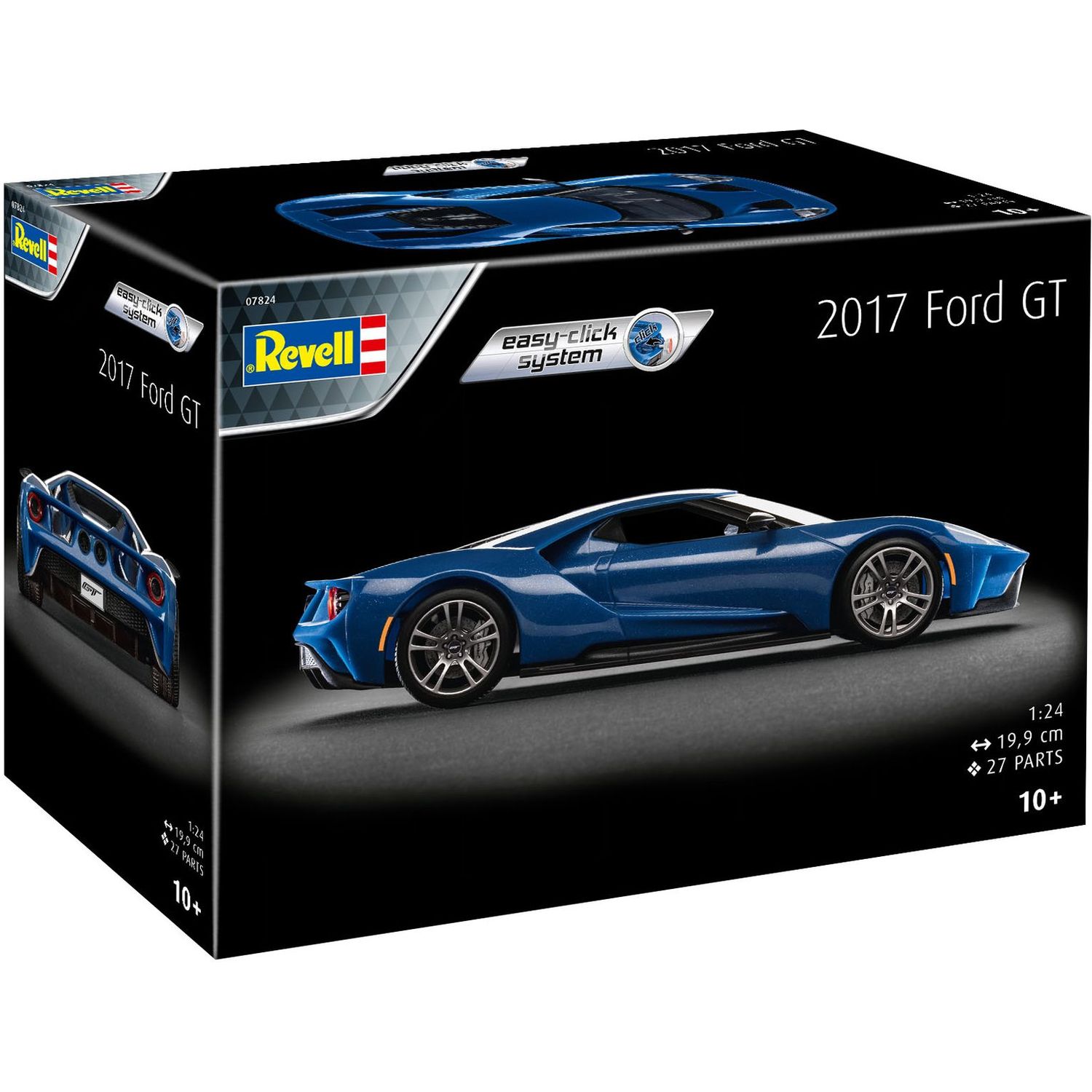 Збірна модель Revell Автомобіль Ford GT 2017 рівень 2, масштаб 1:24, 27 деталей (RVL-07824) - фото 1