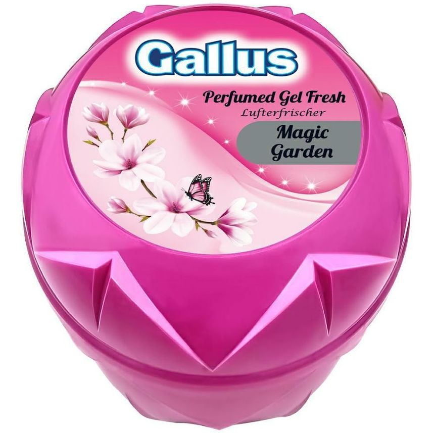 Освіжувач повітря гелевий Gallus Квітковий сад Perfumed Fresh Magic Garden 150 г - фото 1