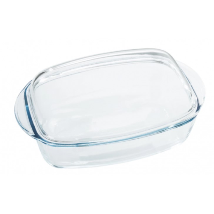 Каструля Pyrex Essentials, з кришкою, боросилікатне скло, 6,5 л (466A000/7243) - фото 1