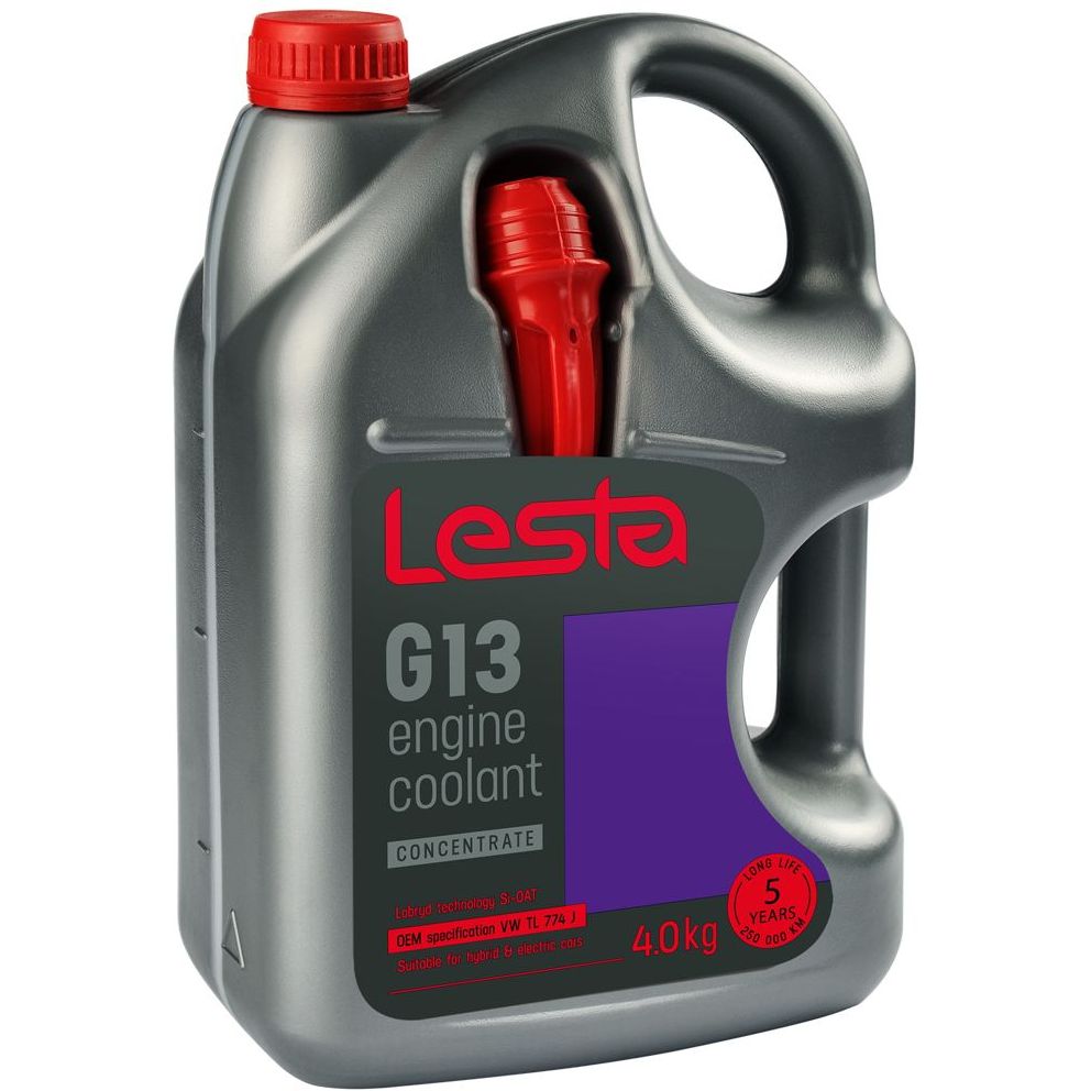 Антифриз Lesta G13 концентрат -37 °С 4 кг фиолетовый - фото 1