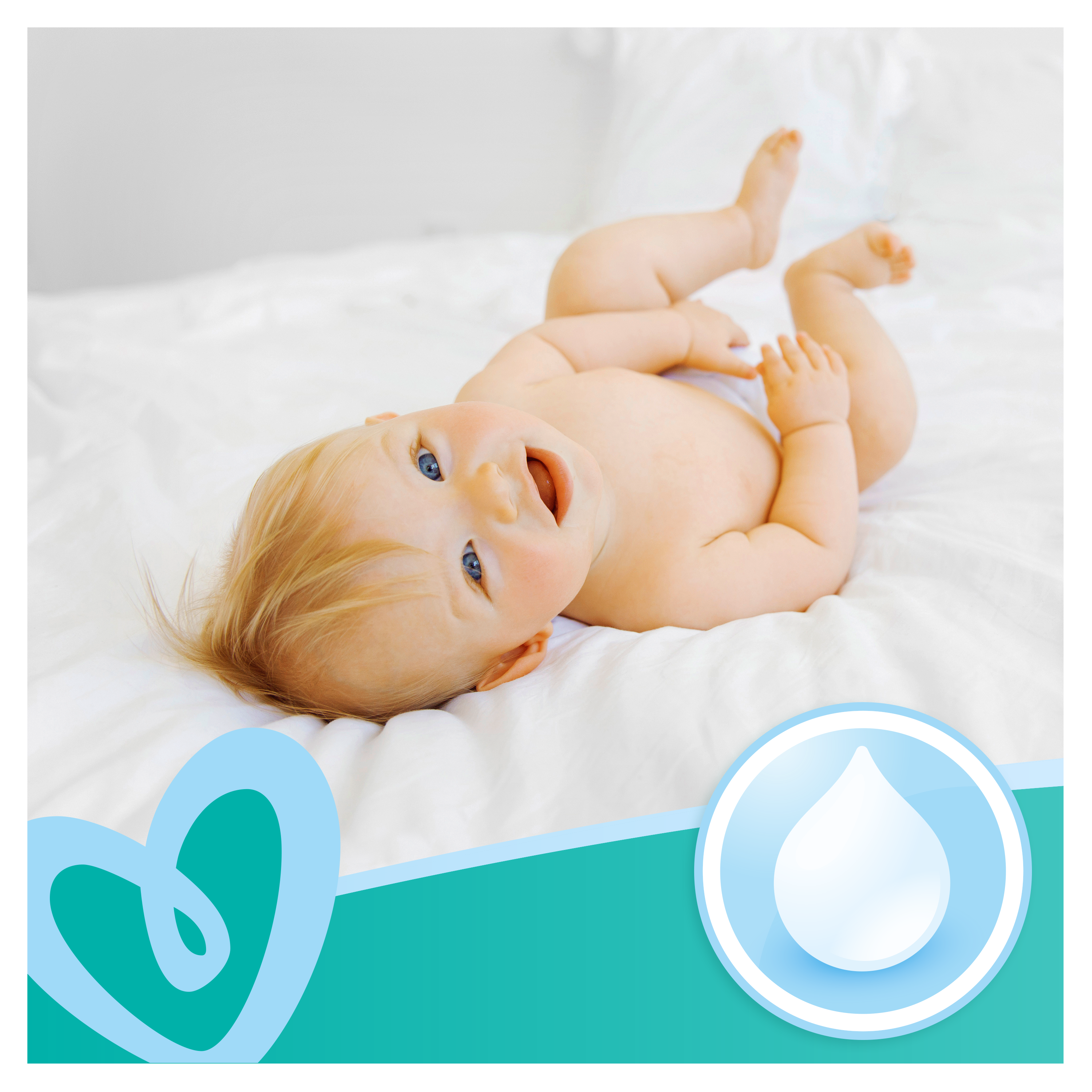 Набір дитячих вологих серветок Pampers Baby Fresh Clean, 1200 шт. (15 упаковок по 80 шт.) - фото 3