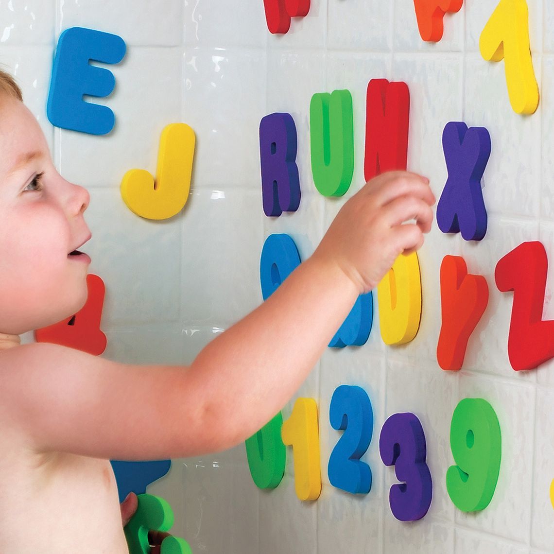 Набор игрушек для ванны Munchkin Буквы и цифры (1110802) - фото 3