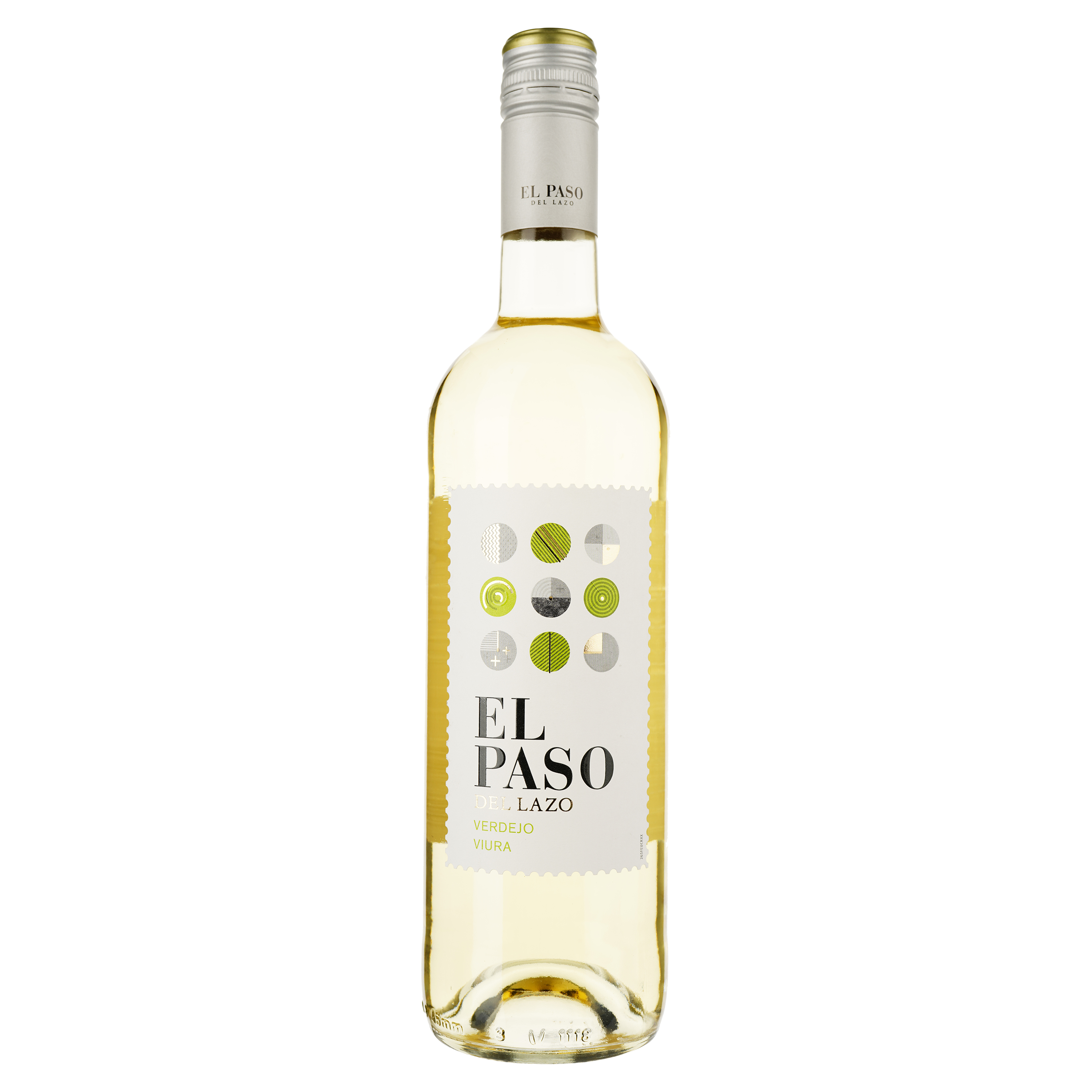 Вино El Paso del Lazo Verdejo, белое, сухое, 13%, 0,75 л - фото 1
