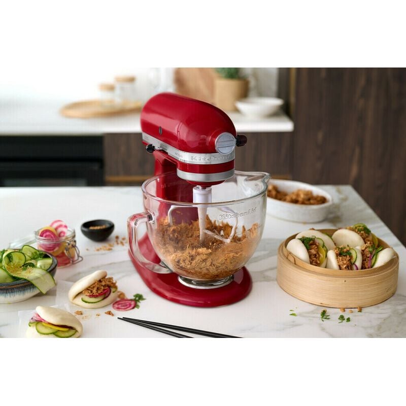 Планетарний міксер KitchenAid Artisan 4.8 л червоний (5KSM175PSEER) - фото 12