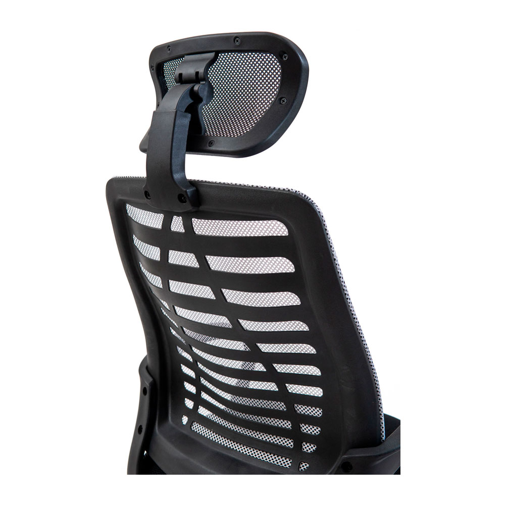 Кресло офисное Richman Бласт Хром M-1 Tilt сетка черный + серый (RCM-1012) - фото 7