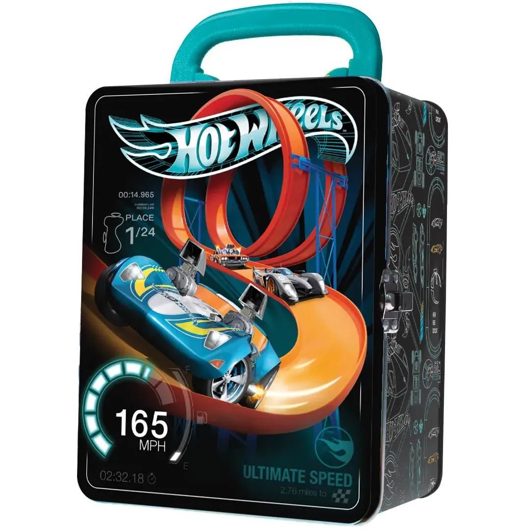 Контейнер для хранения Hot Wheels, на 18 машинок, чорний (HWCC2) - фото 1