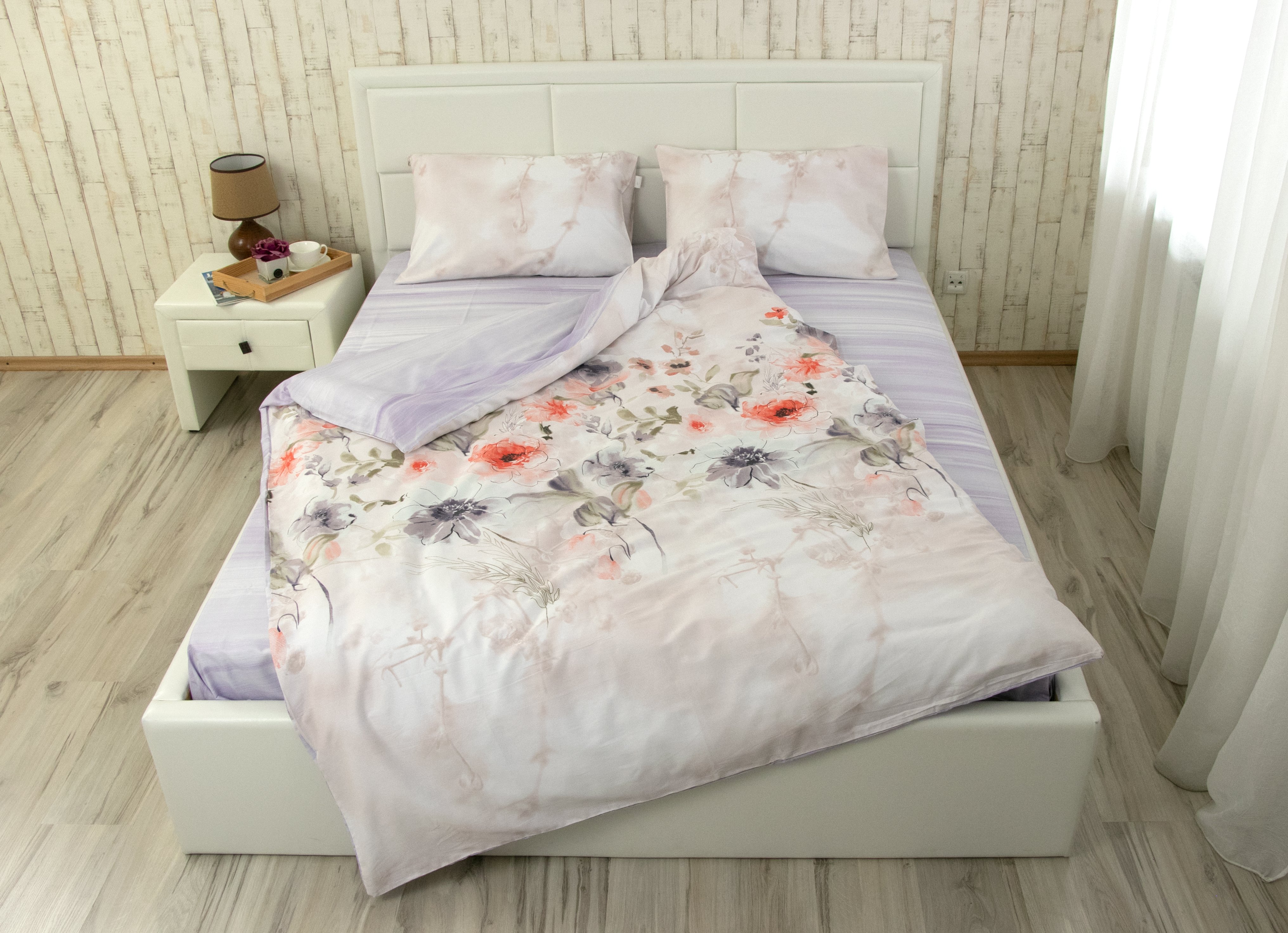 Комплект постельного белья Руно Flowers сатин, двойной (К655.137А Flowers) - фото 5