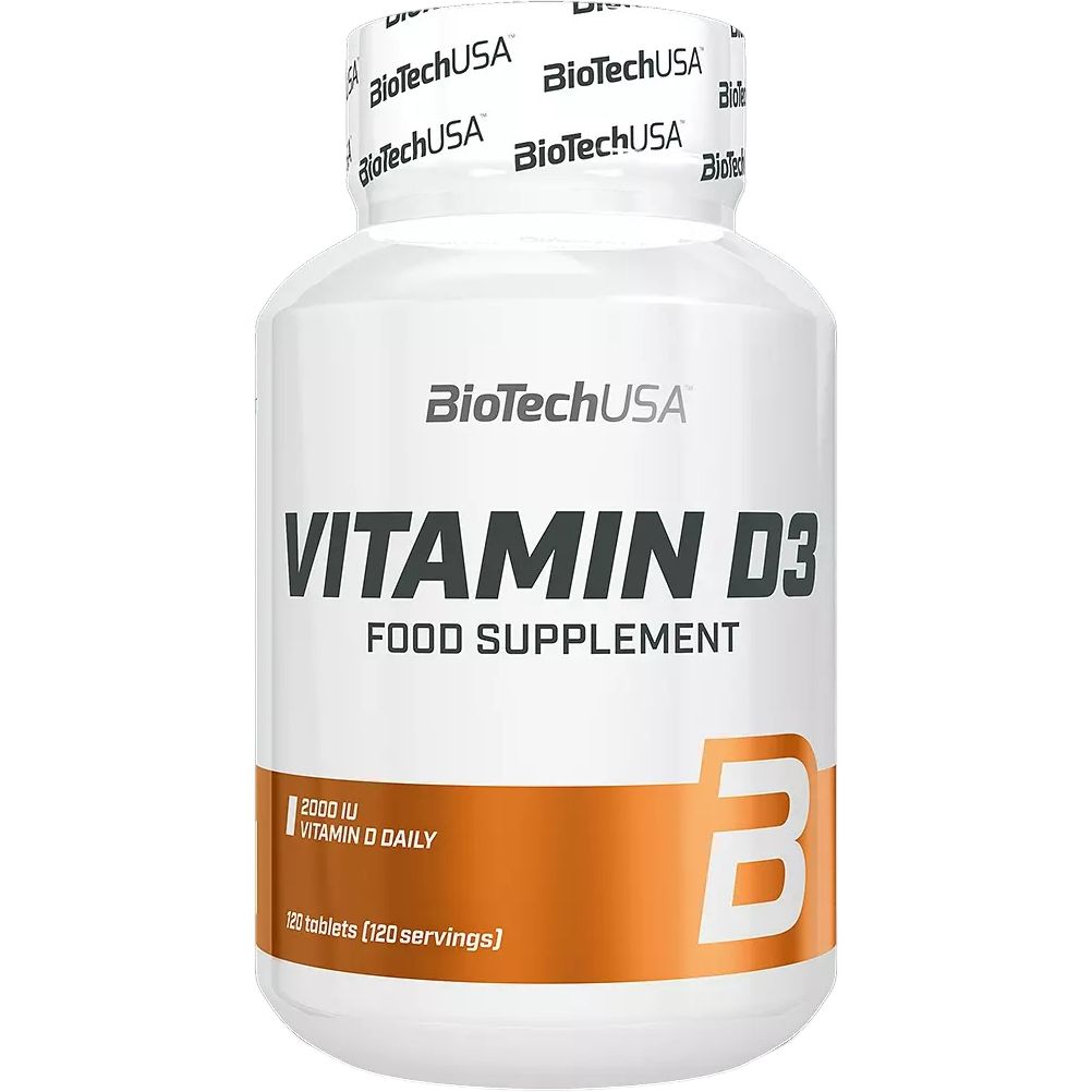 Вітамін BioTech Vitamine D3 120 таблеток - фото 1