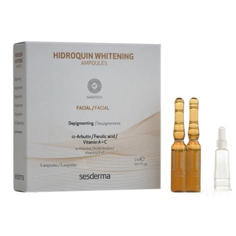 Осветляющая сыворотка Sesderma Hidroquin, 10 мл (5 ампул по 2 мл) - фото 1