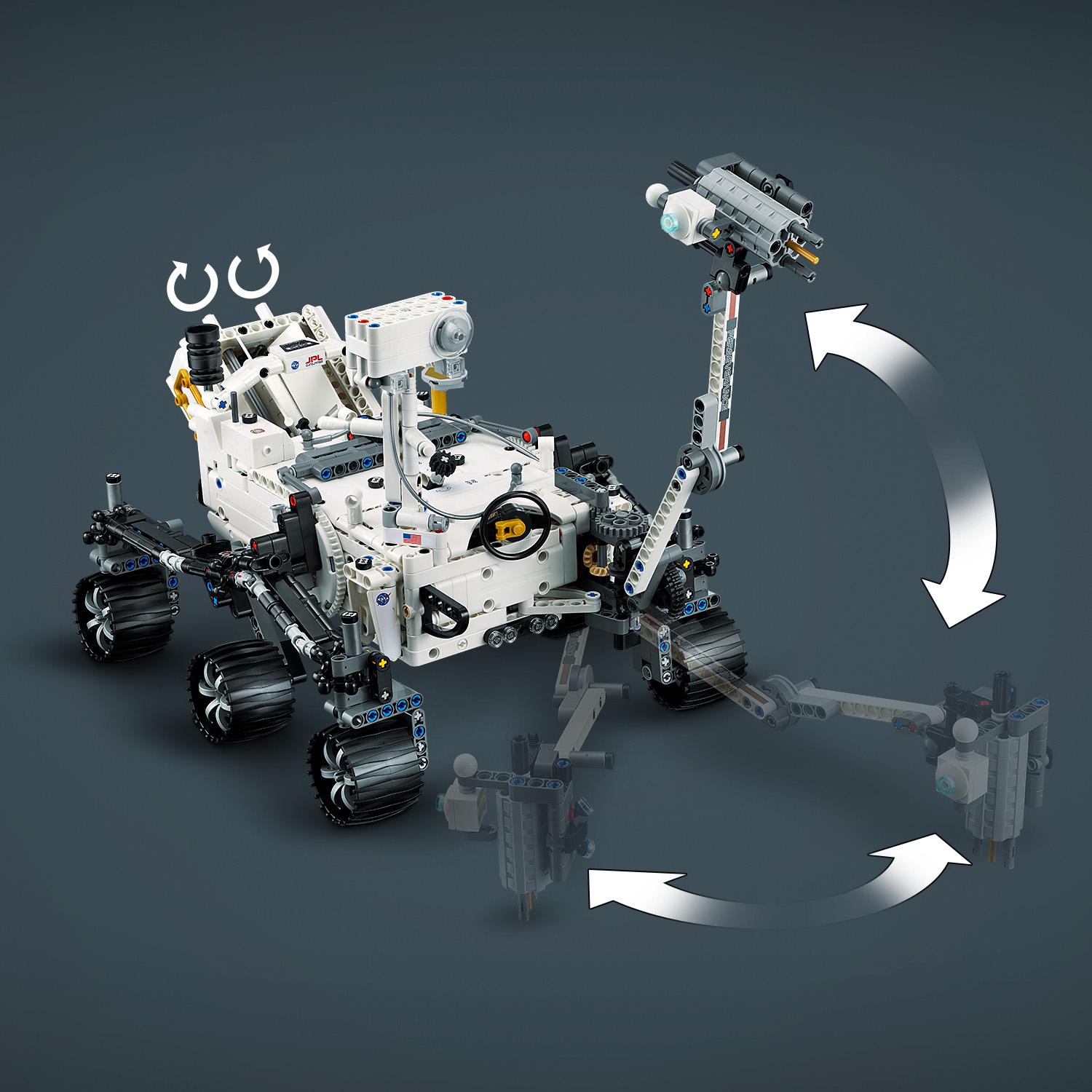 Конструктор LEGO Technic Місія NASA Марсохід "Персеверанс", 1132 деталі (42158) - фото 6