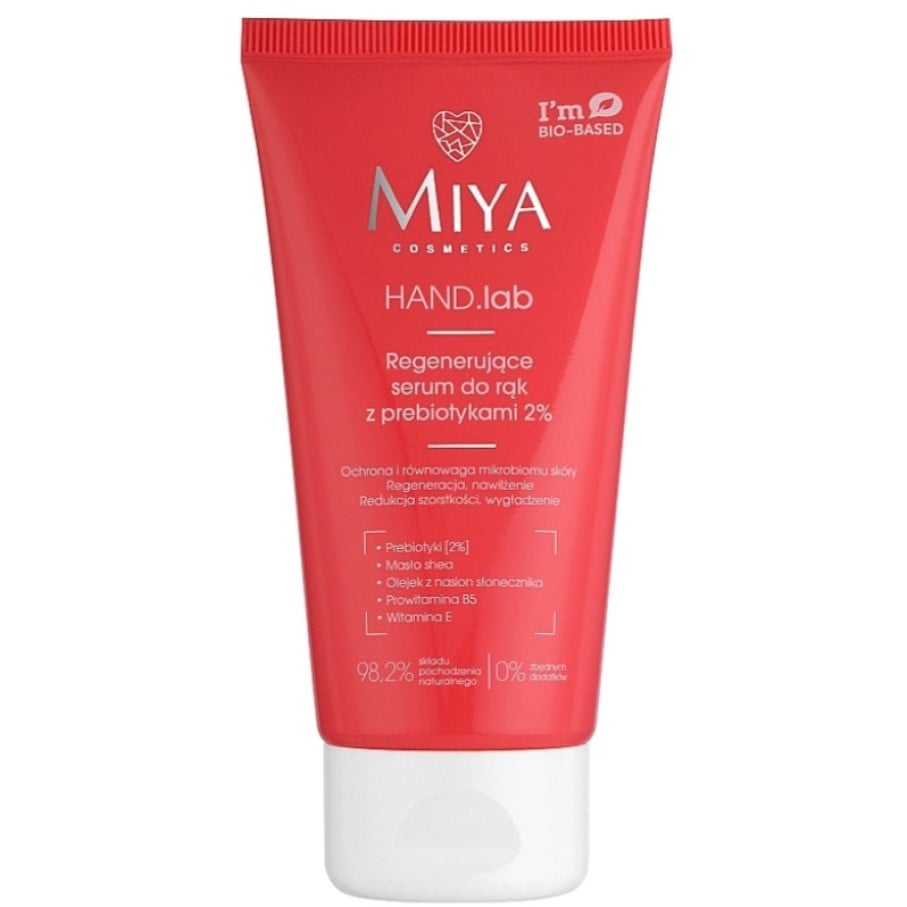 Регенеруюча сироватка для рук з пребіотиками Miya Cosmetics Hand Lab Regenerating Hand Serum With Prebiotics 2% 75 мл - фото 1