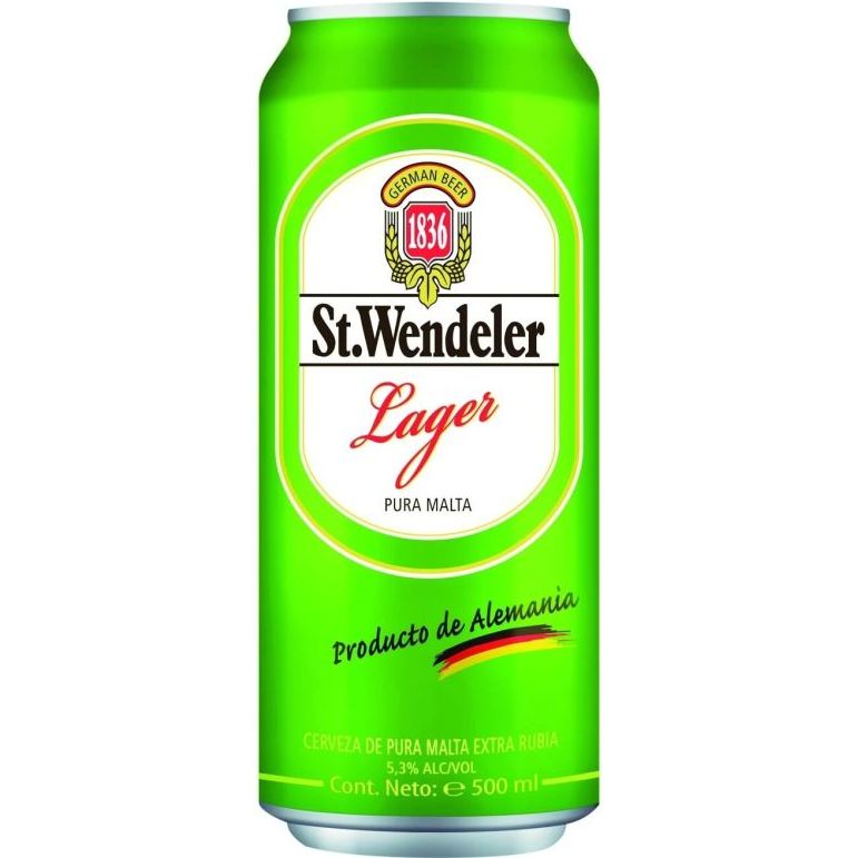 Пиво St.Wendeler Lager світле 5.3% 0.5 л з/б - фото 1