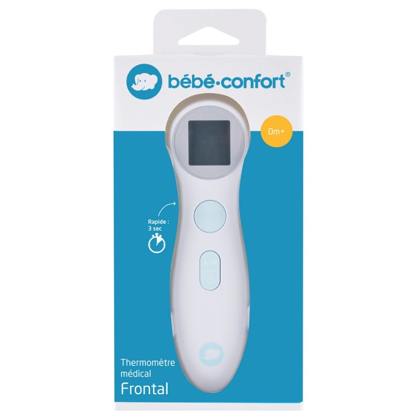 Безконтактний термометр Bebe Confort Thermometre Sans, білий з блакитним (3106203500) - фото 4