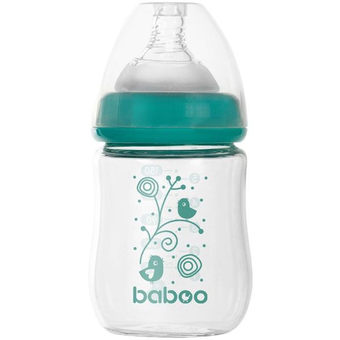 Бутылочка для кормления Baboo антиколиковая 150 мл (3-122) - фото 1
