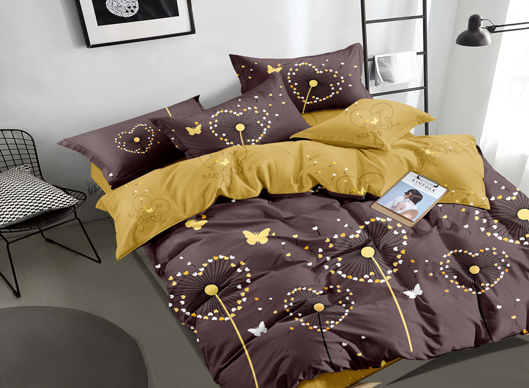 Комплект постельного белья Ecotton, твил-сатин, двуспальный, 210х175 см (22751) - фото 1