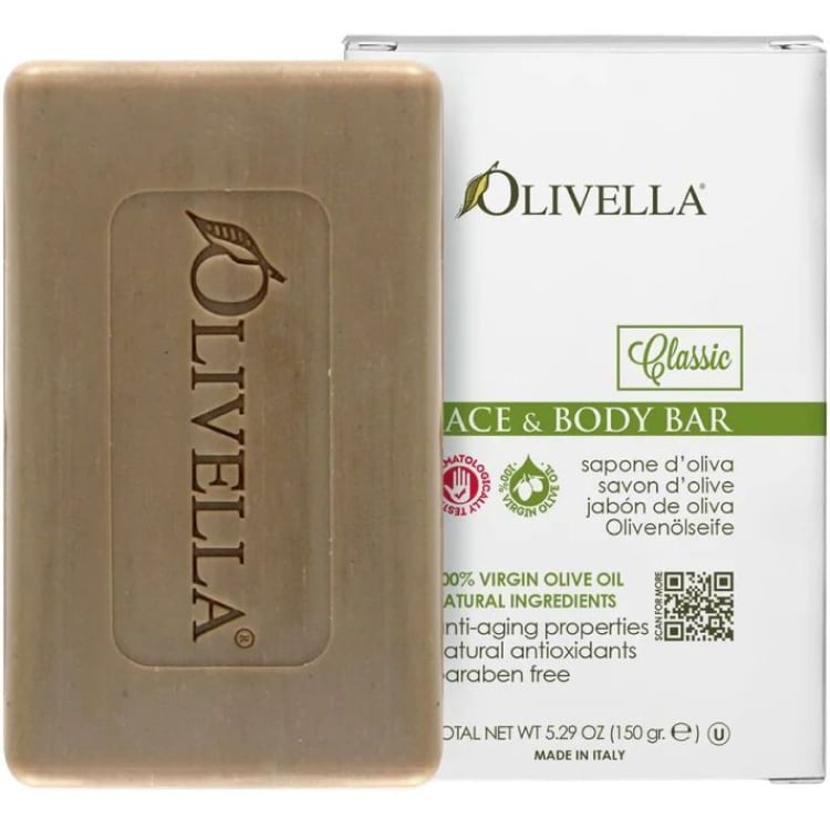 Мыло для лица и тела Olivella на основе оливкового масла, 150 г - фото 1