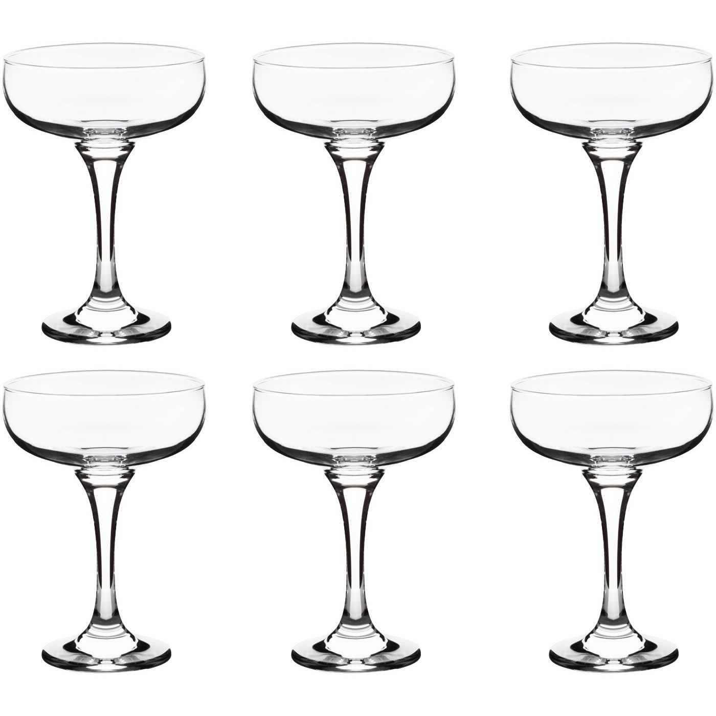 Набор бокалов Ecomo Lumous для шампанского 235 мл 6 шт. (MIS550F120) - фото 1