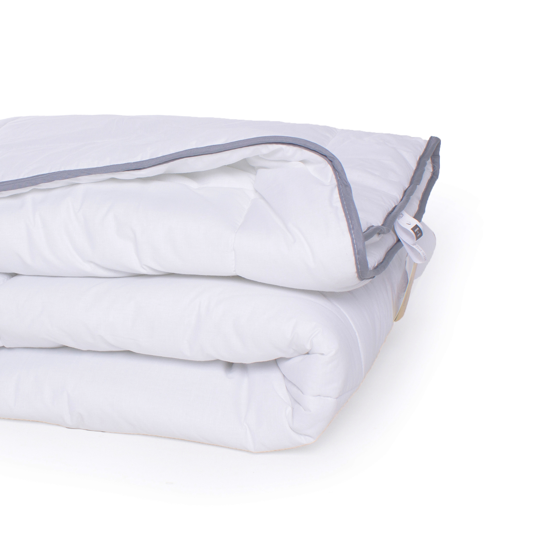 Одеяло шерстяное MirSon Royal №026, демисезонное, 155x215 см, белое - фото 4