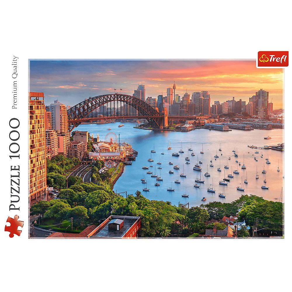 Пазлы Trefl Сидней Австралия 1000 элементов - фото 3