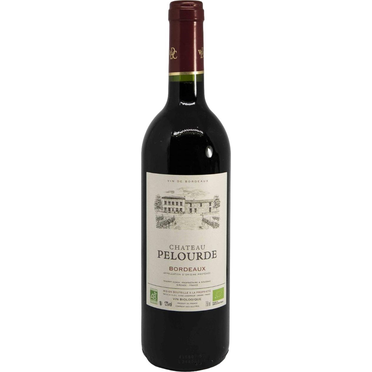 Вино Chateau Pelourde 2015 червоне сухе 0.75 л - фото 1