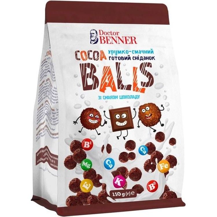 Завтрак Doctor Benner Cacao Balls 150 г (918498) - фото 1