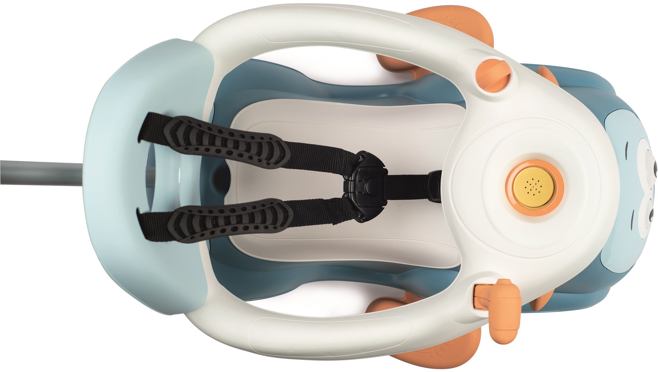Машина для катання дитяча Smoby Toys Маестро 4 в 1 з функцією гойдалки, блакитний (720304) - фото 5