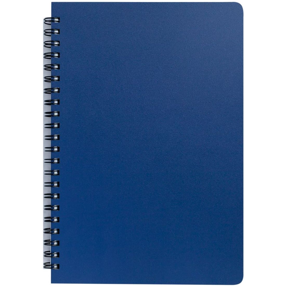 Тетрадь Buromax Office на пружине А5, 96 листов синяя (BM.24551150-02) - фото 1
