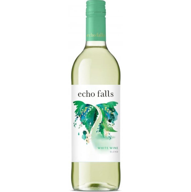Вино Echo Falls White, біле, сухе, 11,5%, 0,75 л - фото 1