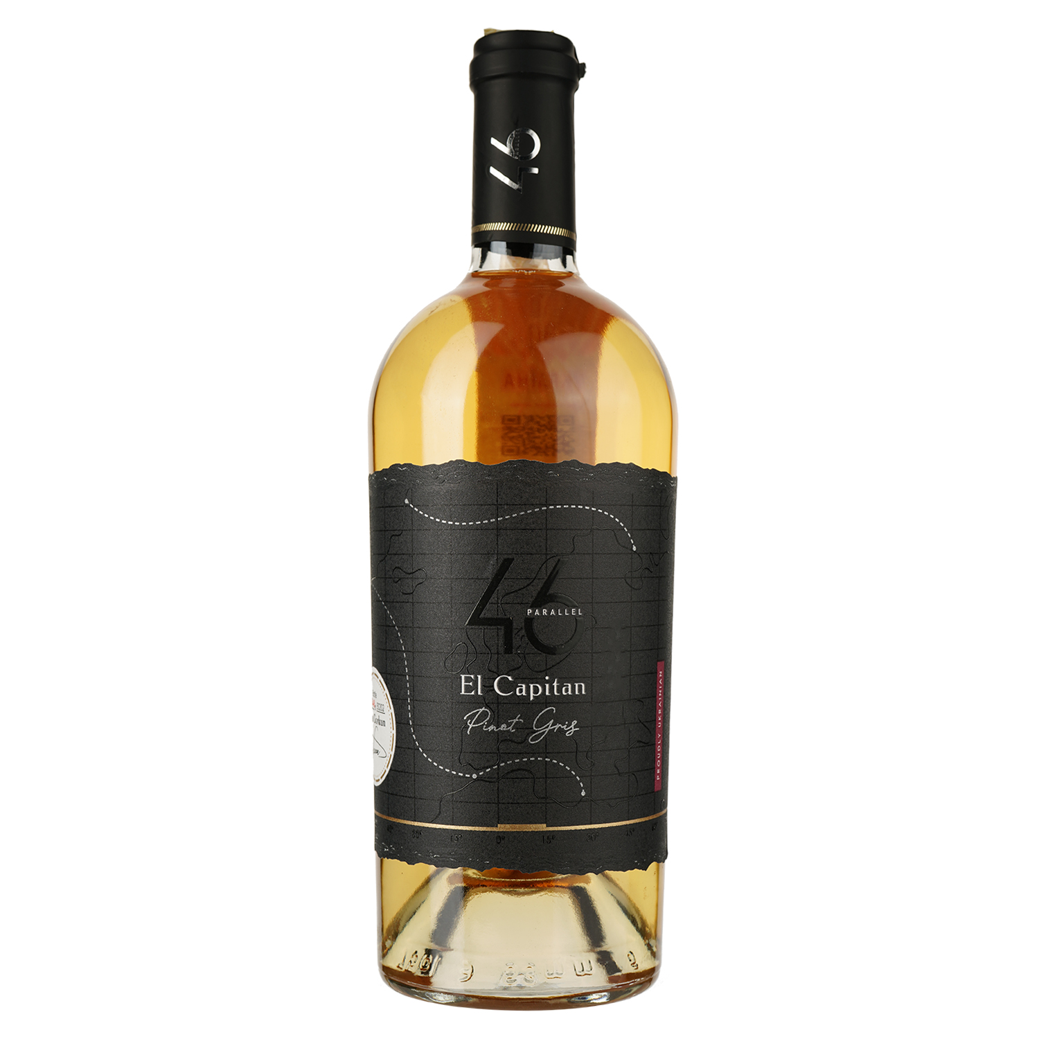 Вино 46 Parallel El Capitan Pinot Gris, біле, сухе, 13%, 0,75 л (8000019683676) - фото 1