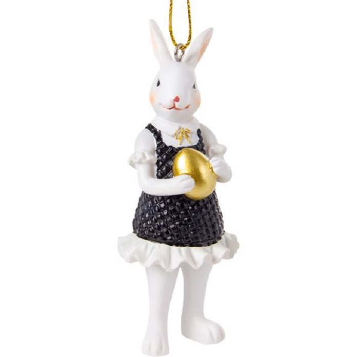 Фігурка декоративна Lefard Кролик у сукні, 10 см (192-250) - фото 1