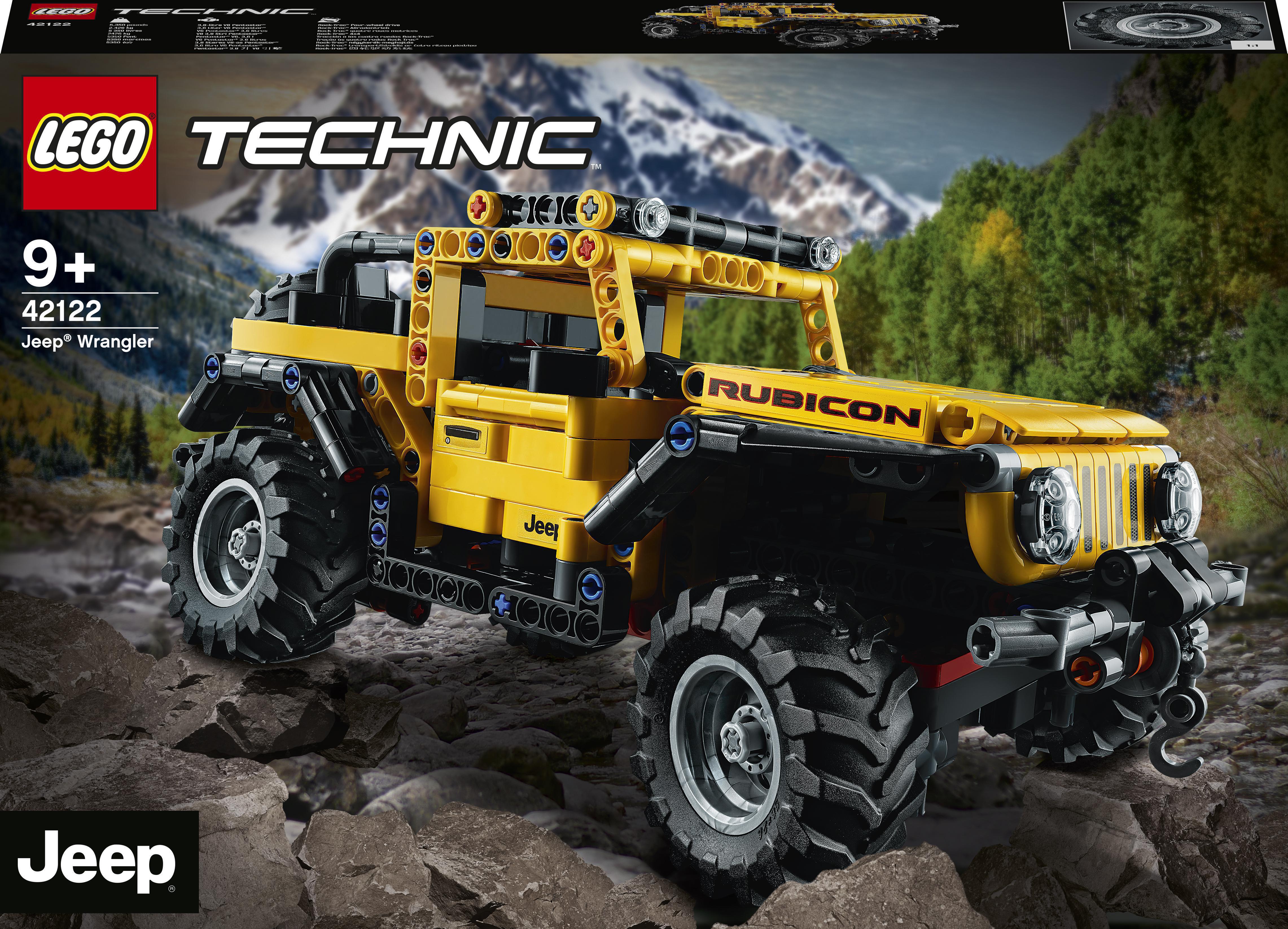 Конструктор LEGO Technic Jeep Wrangler, 665 деталей (42122) - фото 13
