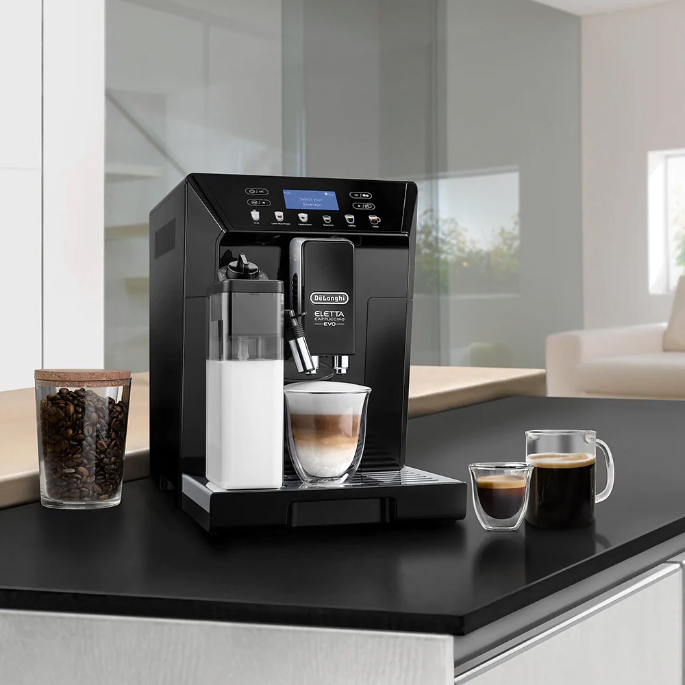 Кофемашина DeLonghi Eletta Cappuccino EVO ECAM 46.860 B - фото 5