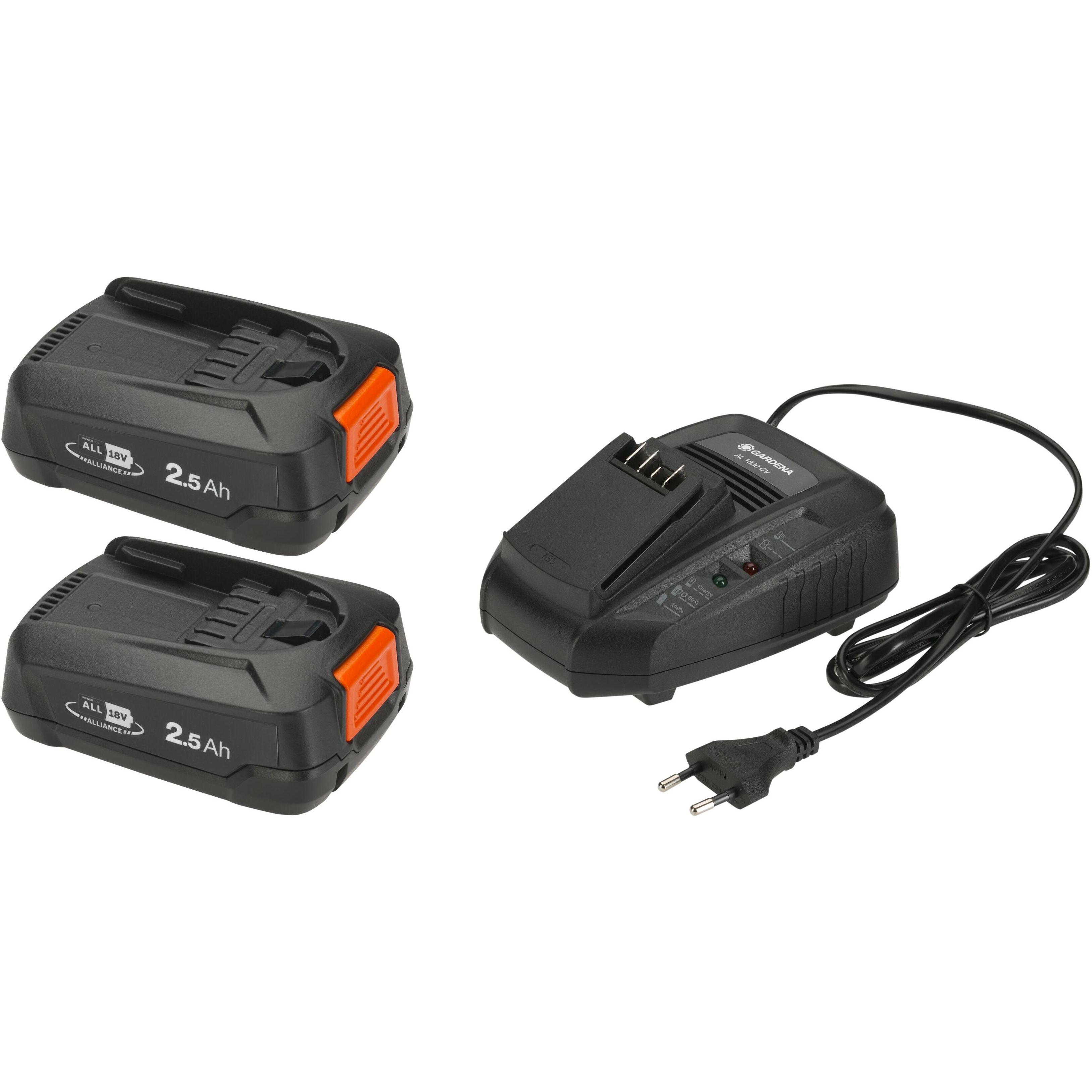 Стартовый набор Gardena 18V Power for all для всех садовых инструментов и устройств (14907-20.000.00) - фото 1