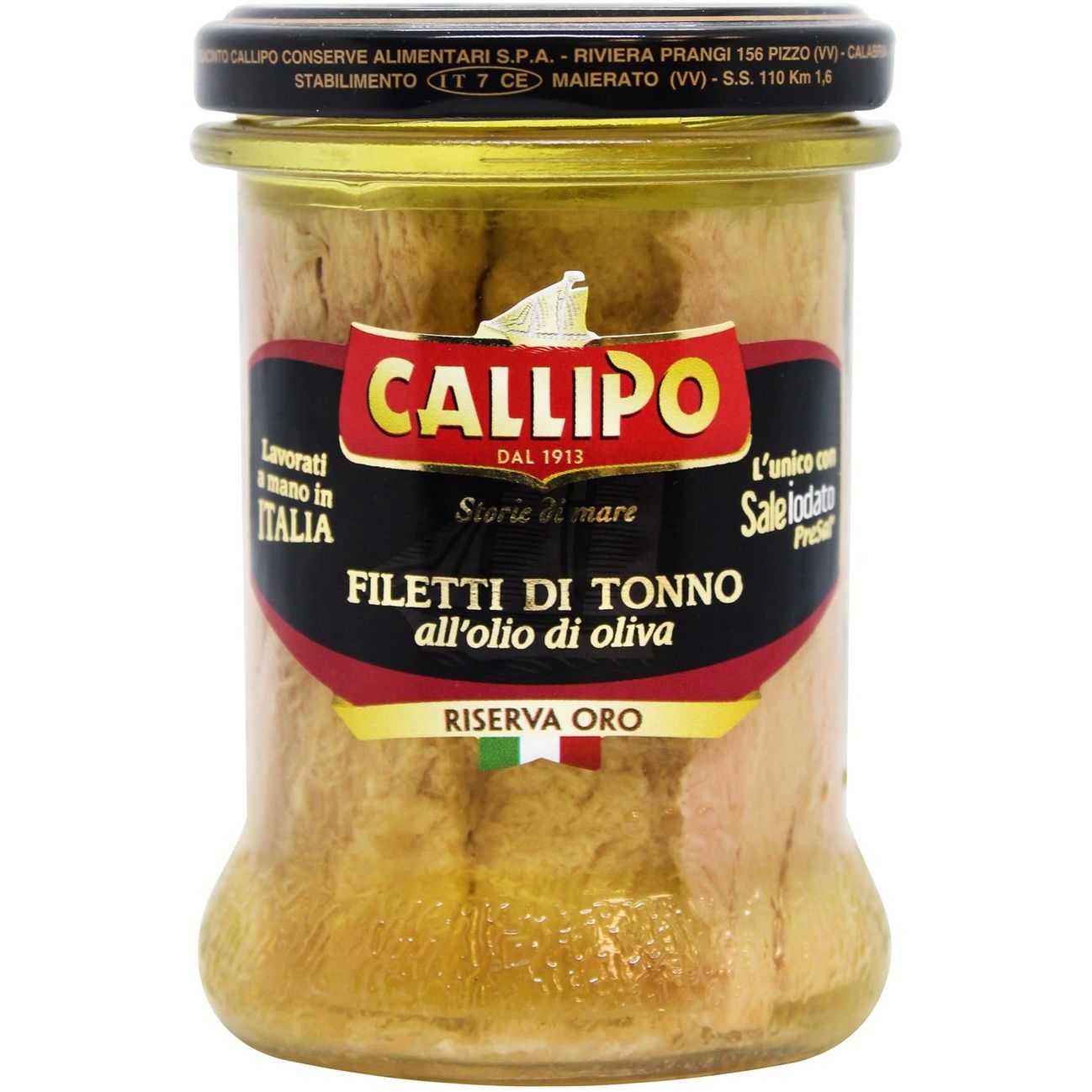 Філе тунця Callipo в оливковій олії 200 г - фото 1