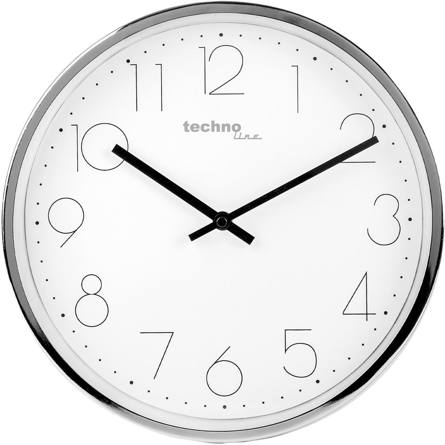 Часы настенные Technoline WT7210 White/Silver (WT7210) - фото 1
