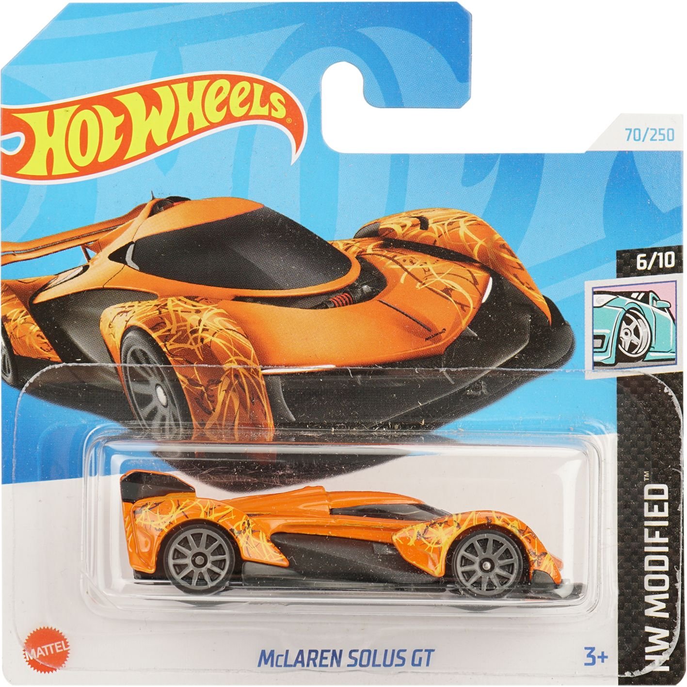 Базовая машинка Hot Wheels HW Modified McLaren Solus GT помаранчева (5785) - фото 1