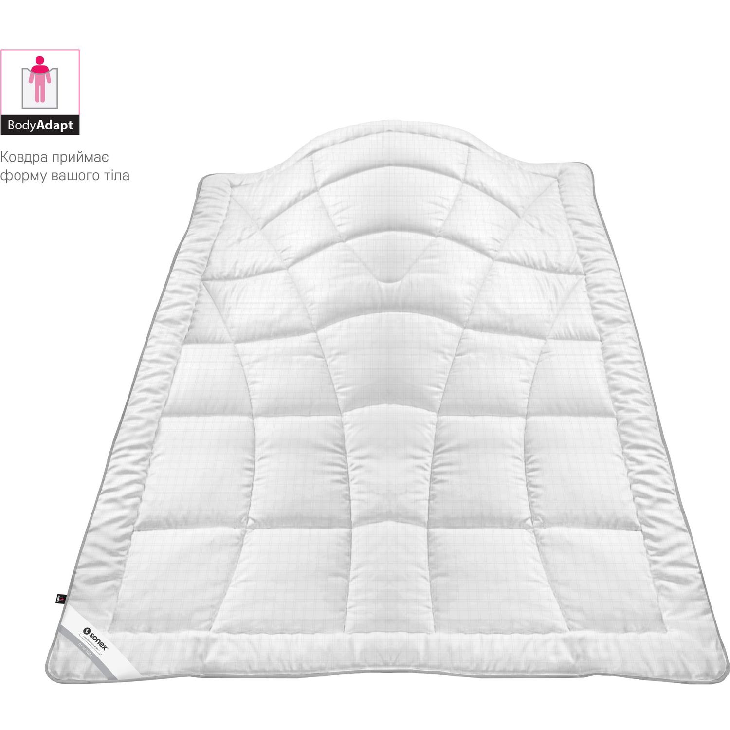 Набор Sonex Antistress Карбон: одеяло 140х205 см + подушка 50х70 см (SO102196) - фото 4