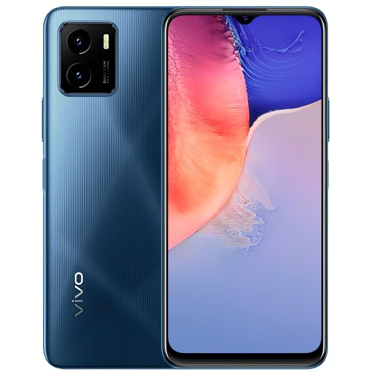 Смартфон Vivo Y15s 3/32GB Mystic Blue (UA UCRF) - фото 1