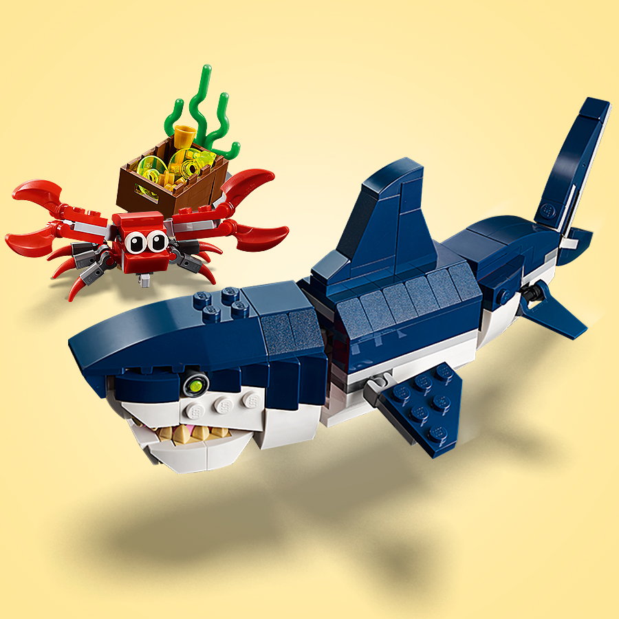Конструктор LEGO Creator 3 в 1 Мешканці морських глибин, 230 деталей (31088) - фото 7