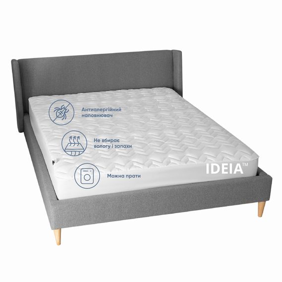 Наматрасник Ideia Nordic Comfort, с бортом, 180х200х35 см, белый (8000034977) - фото 3